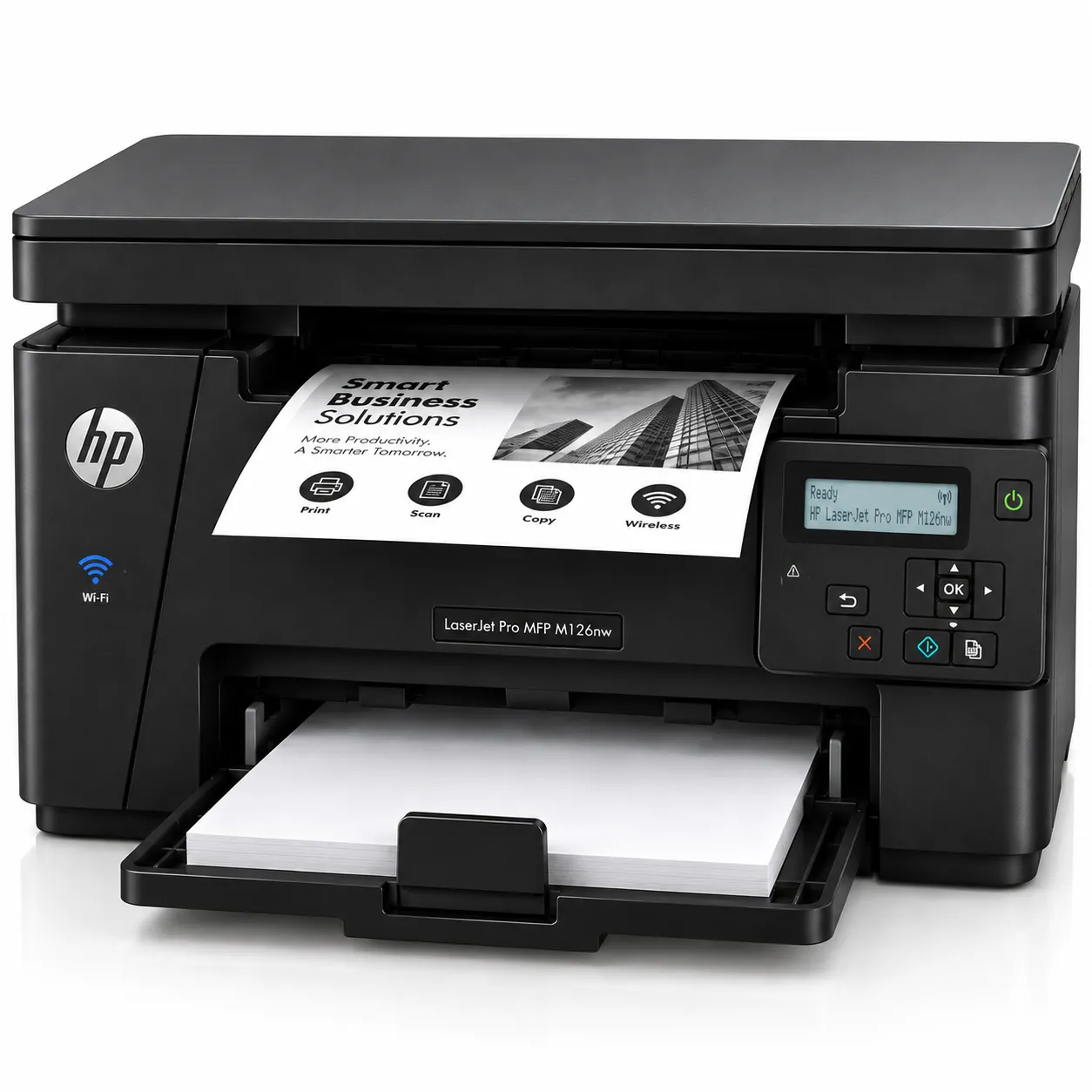 HP LaserJet Pro MFP M126nw Wireless Network Printer